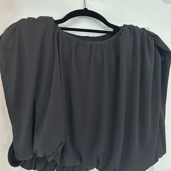 NWT - Zara cropped shoulder pad top - size L! - Picture 3 of 3